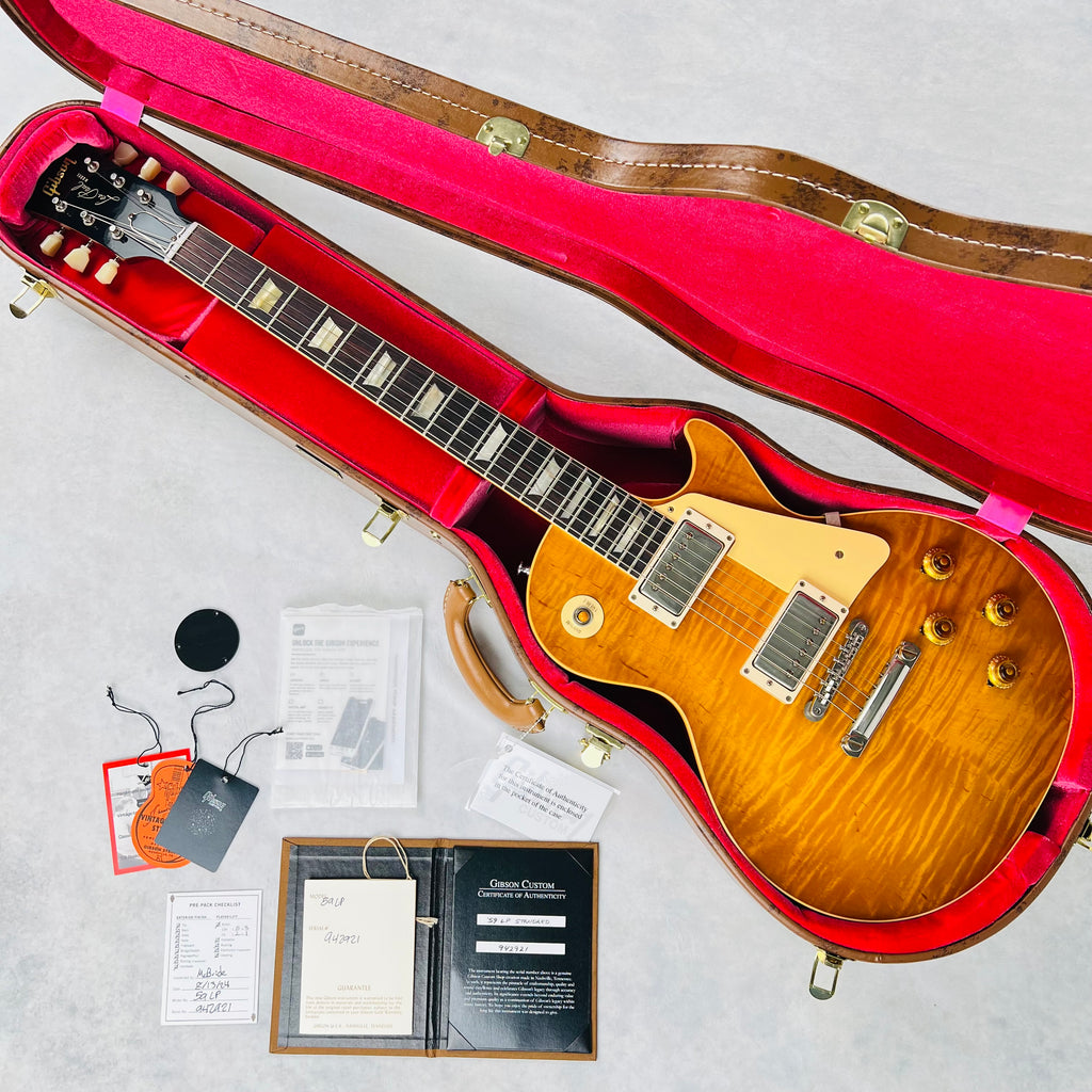Gibson Custom Shop 1959 Les Paul Reissue VOS 2024 - Lemonburst - 21