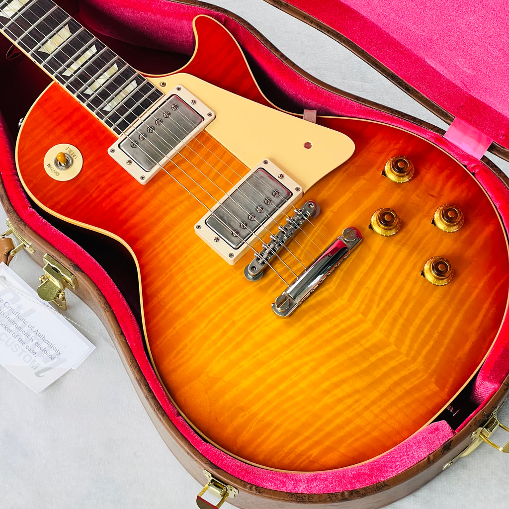 Gibson Custom Shop 1959 Les Paul Reissue VOS 2025 - Sunrise Tea Burst- 21