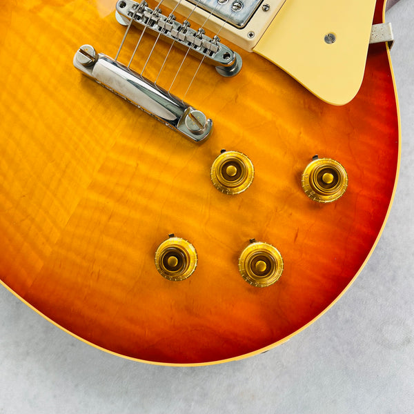 Gibson Custom Shop 1959 Les Paul Reissue VOS 2025 - Sunrise Tea Burst- 9