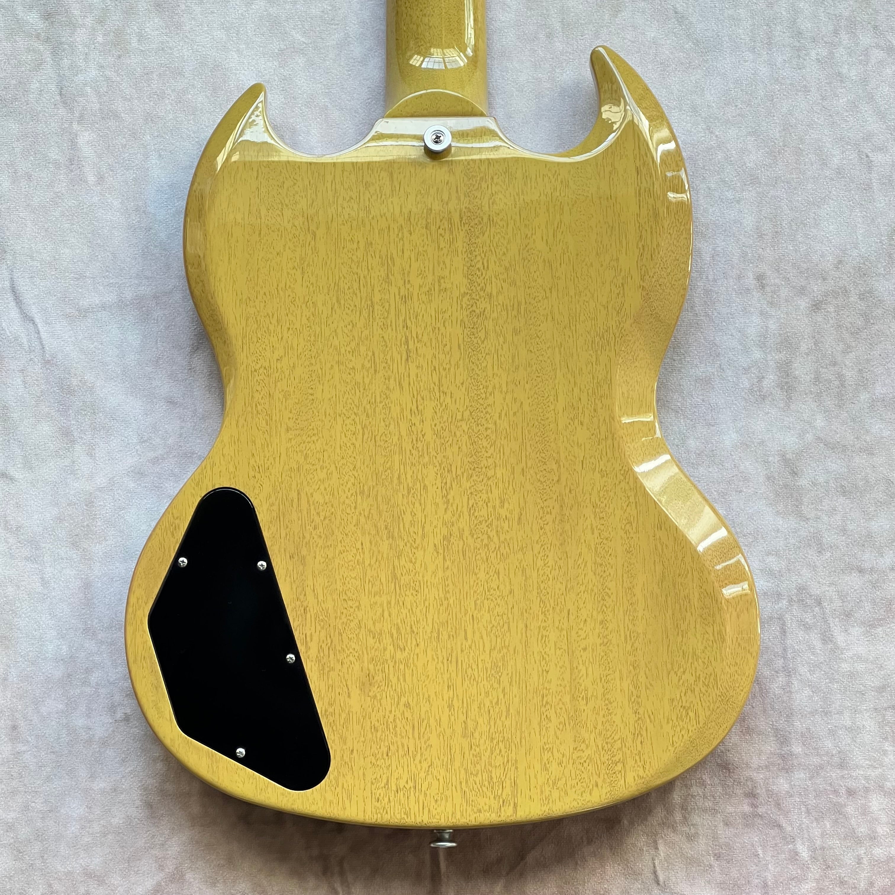 Gibson SG Standard '61 Custom Color 2024 - TV Yellow | Tone Wolf Gibson SG Standard '61 Custom Color 2024 - TV Yellow | Tone Wolf