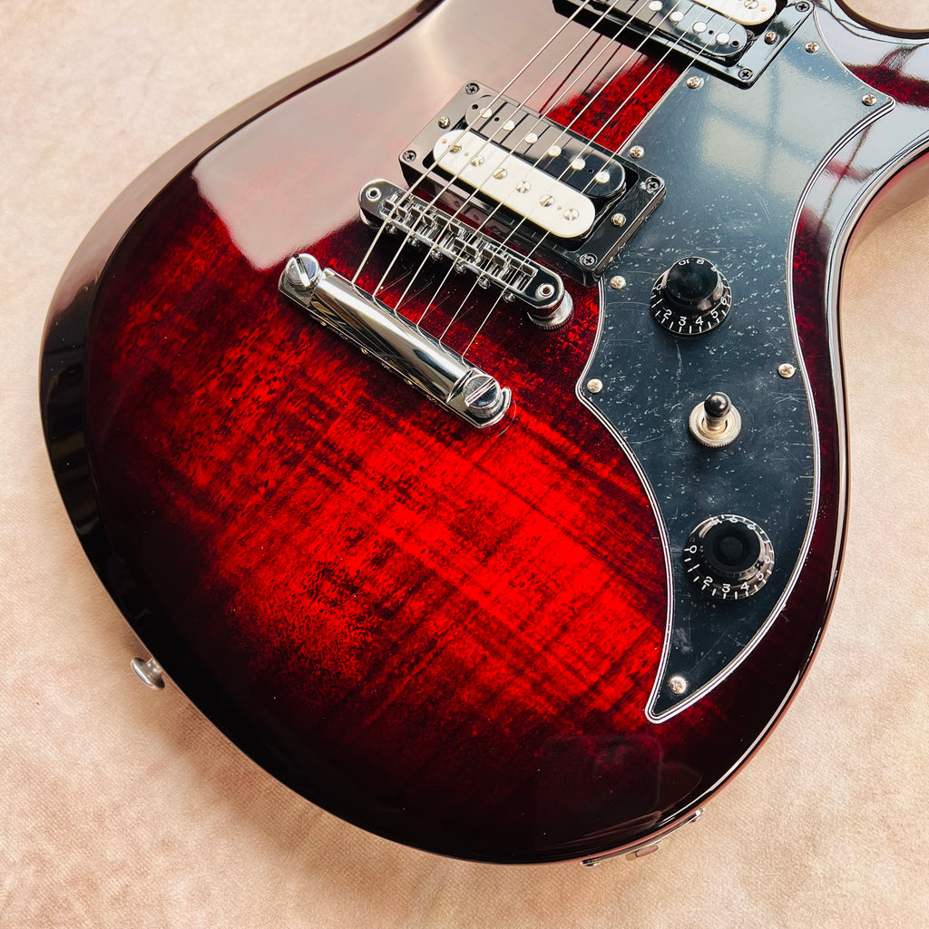 Gibson Victory Figured Top Double Cutaway Electric Guitar 2024 - Wine Red Burst - 5