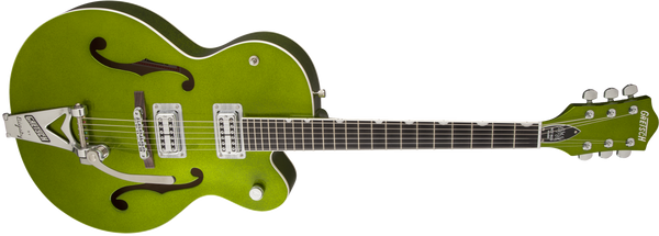 Gretsch G6120SH-GSPK Brian Setzer Hot Rod with Bigsby TV Jones Setzer Pickups Green Sparkle