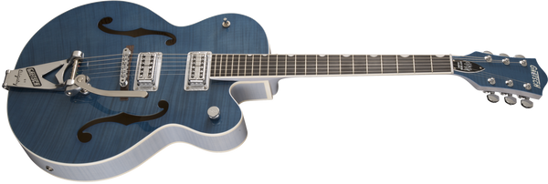 Gretsch G6120SH-HBLU Brian Setzer 2-Tone Hot Rod with Bigsby TV Jones Setzer Pickups Harbor Blue
