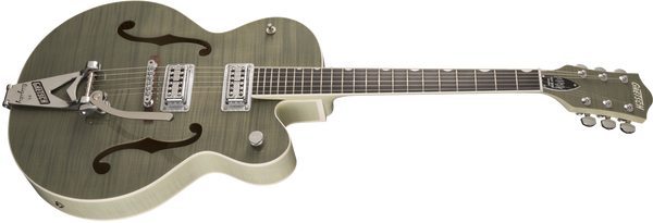Gretsch G6120SH-HGRN Brian Setzer 2-Tone Hot Rod with Bigsby TV Jones Setzer Pickups Highland Green