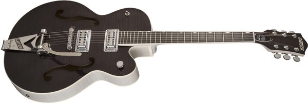 Gretsch G6120SH-2TBLK Brian Setzer 2-Tone Hot Rod with Bigsby TV Jones Setzer Pickups Tuxedo Black