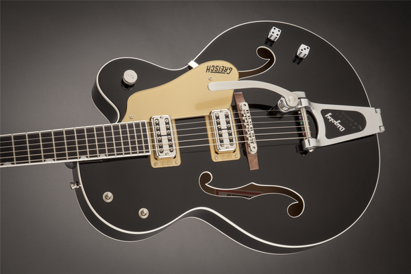 Gretsch G6120SSU-BK Brian Setzer Nashville with Bigsby TV Jones Setzer Pickups Black Urethane
