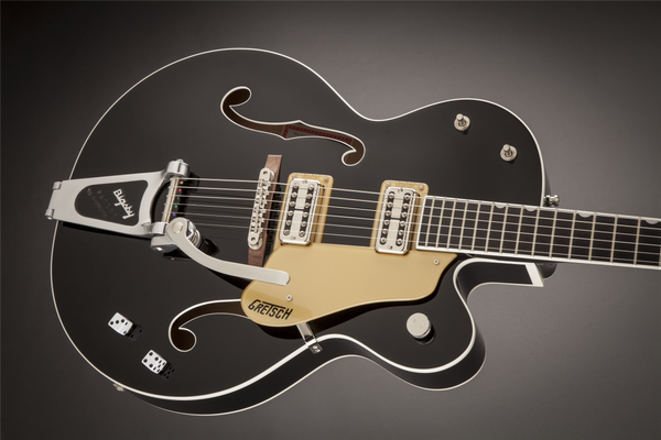 Gretsch G6120SSU-BK Brian Setzer Nashville with Bigsby TV Jones Setzer Pickups Black Urethane