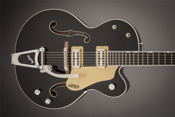 Gretsch G6120SSU-BK Brian Setzer Nashville with Bigsby TV Jones Setzer Pickups Black Urethane