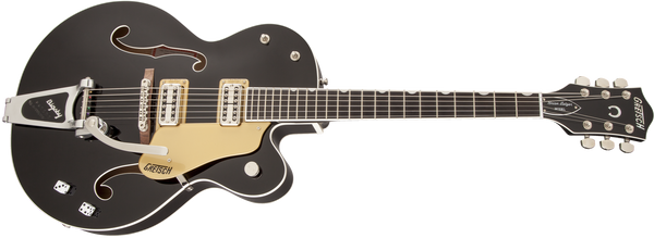 Gretsch G6120SSU-BK Brian Setzer Nashville with Bigsby TV Jones Setzer Pickups Black Urethane