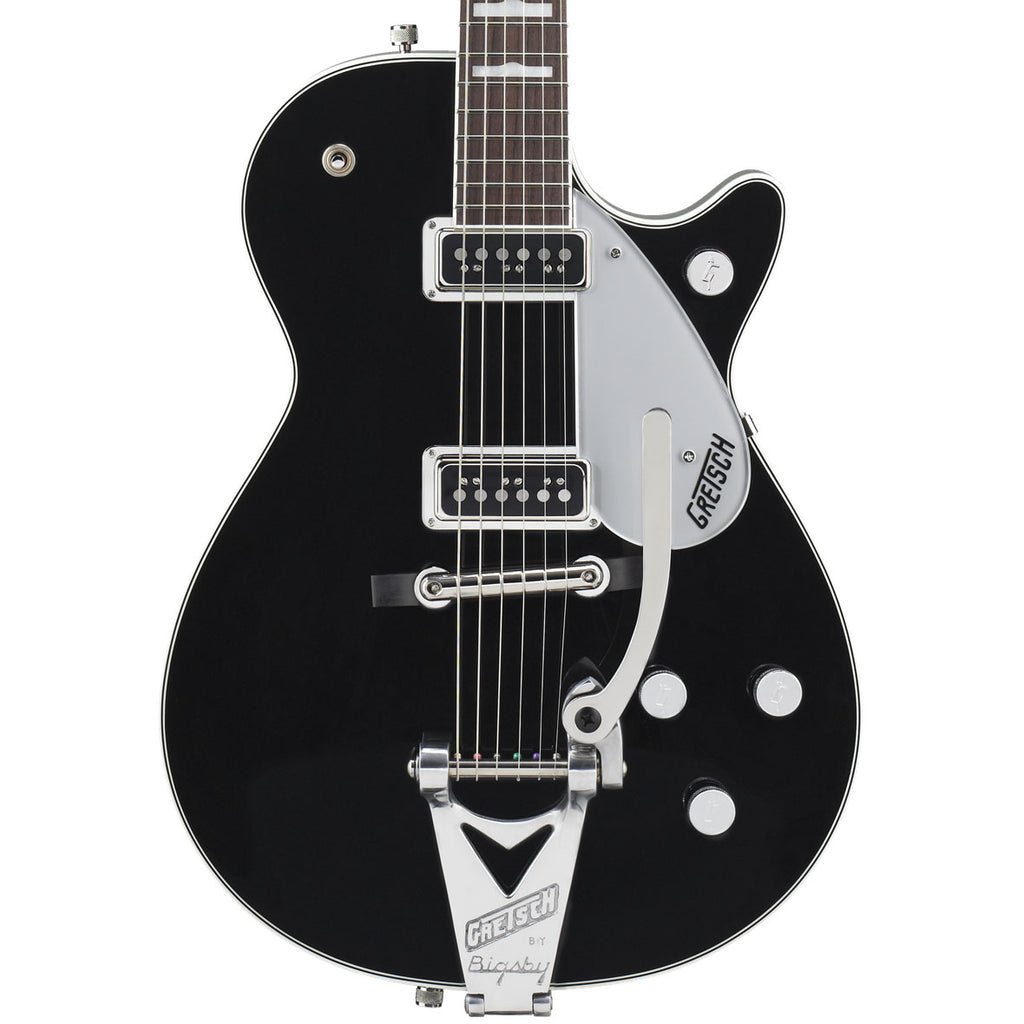 Gretsch G6128T-GH George Harrison Signature Duo Jet Solid Body with Bigsby - Black - 1