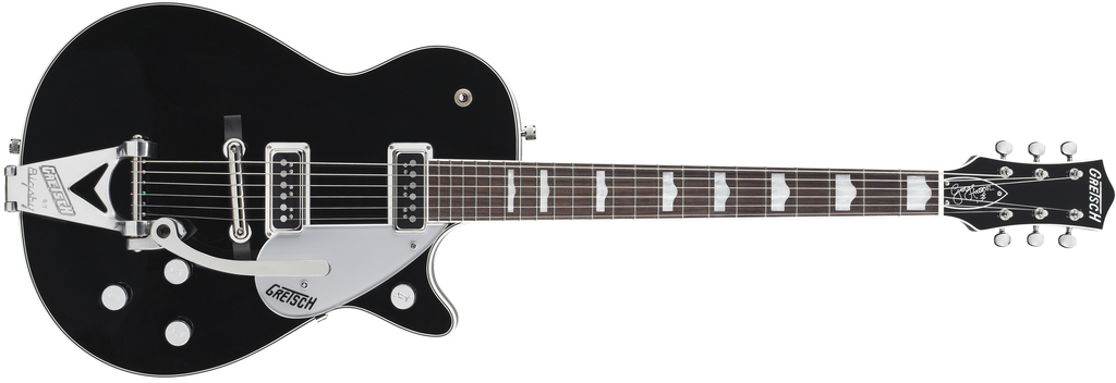 Gretsch G6128T-GH George Harrison Signature Duo Jet Solid Body with Bigsby - Black - 2