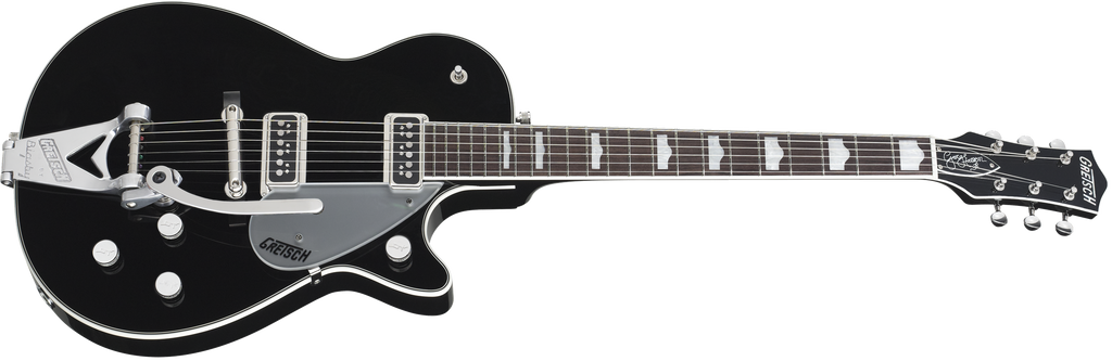 Gretsch G6128T-GH George Harrison Signature Duo Jet Solid Body with Bigsby - Black - 3