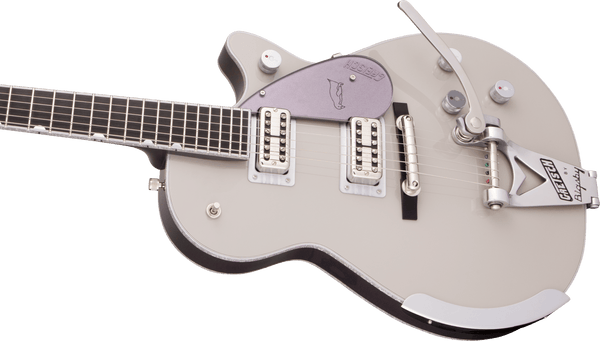 Gretsch G6134T-LTD Limited Edition Penguin Ebony Fingerboard Two-Tone Smoke Grey/Violet Metallic