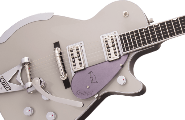 Gretsch G6134T-LTD Limited Edition Penguin Ebony Fingerboard Two-Tone Smoke Grey/Violet Metallic