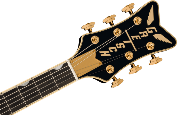 Gretsch G6134TG Limited Edition Paisley Penguin with String-Thru Bigsby Ebony Fingerboard Black Paisley