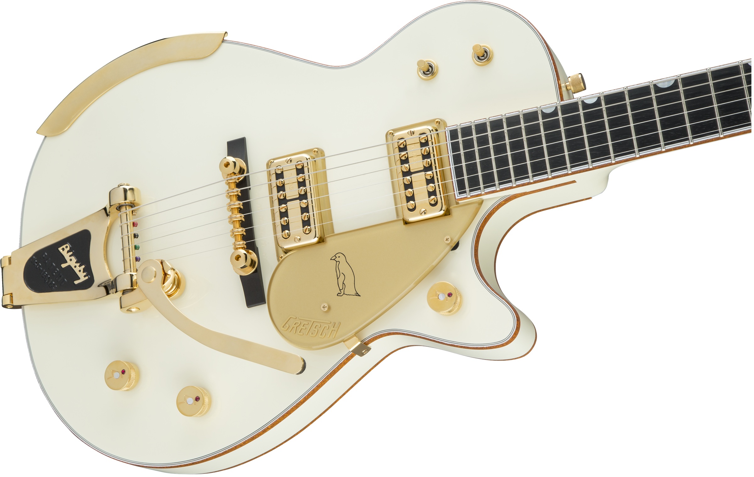 Gretsch G6134T-58 Vintage Select '58 Penguin Bigsby Vintage White