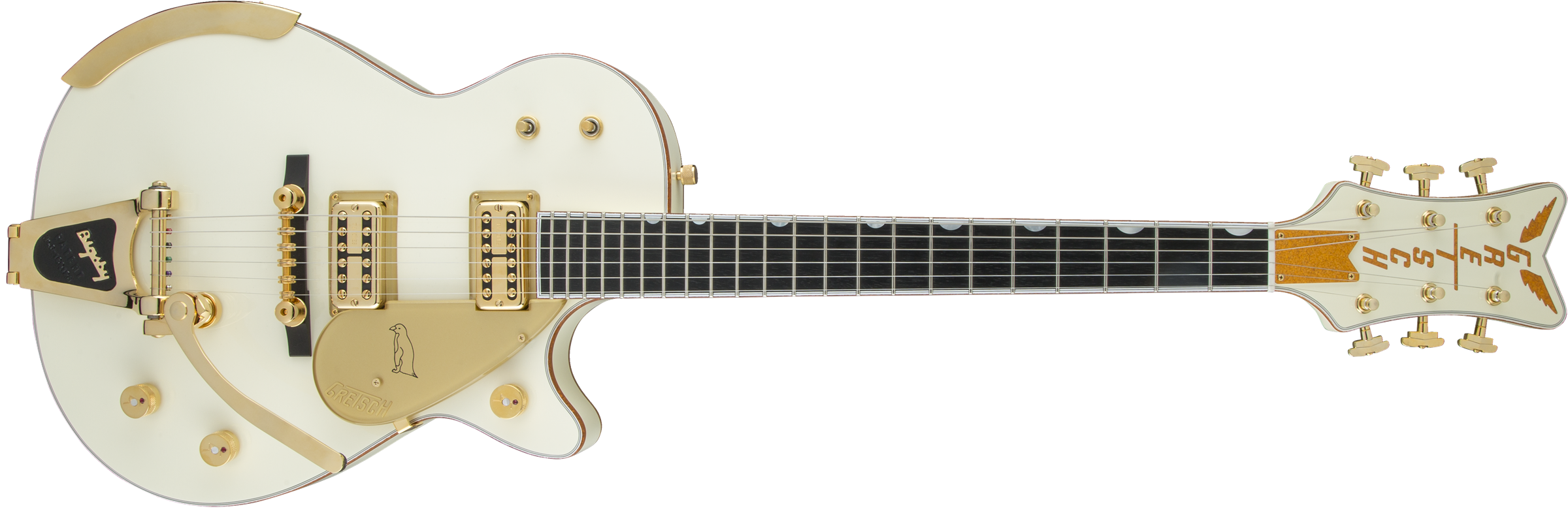 History Notes Examples Gretsch G6134T-58 Penguin - History and Specs | Tone Wolf