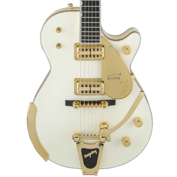 Gretsch G6134T-58 Vintage Select '58 Penguin with Bigsby - Vintage White - Body Front