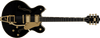 Gretsch Broadkaster LX Center Block with String-Thru Bigsby and Gold Hardware - Black - 2
