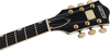 Gretsch Broadkaster LX Center Block with String-Thru Bigsby and Gold Hardware - Black - 6