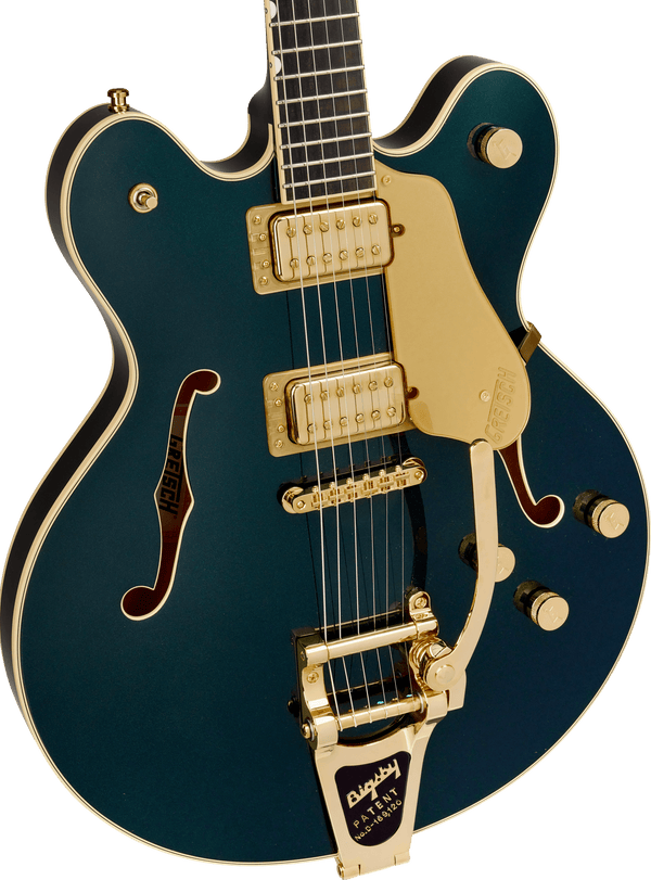 Gretsch Broadkaster LX Center Block with String-Thru Bigsby and Gold Hardware - Cadillac Green - 4