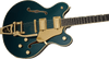 Gretsch Broadkaster LX Center Block with String-Thru Bigsby and Gold Hardware - Cadillac Green - 5