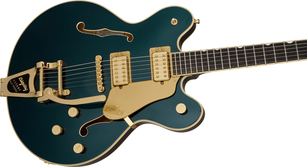 Gretsch Broadkaster LX Center Block with String-Thru Bigsby and Gold Hardware - Cadillac Green - 5