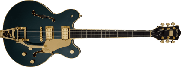 Gretsch Broadkaster LX Center Block with String-Thru Bigsby and Gold Hardware - Cadillac Green - 2