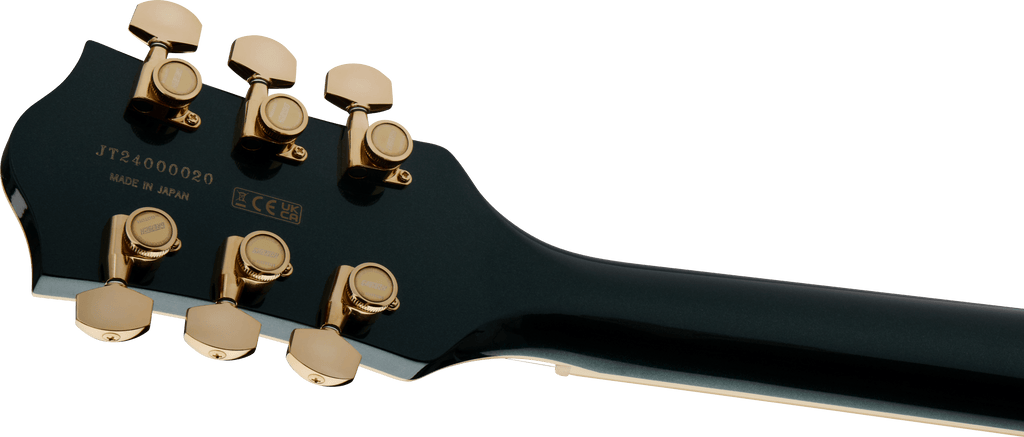 Gretsch Broadkaster LX Center Block with String-Thru Bigsby and Gold Hardware - Cadillac Green - 7