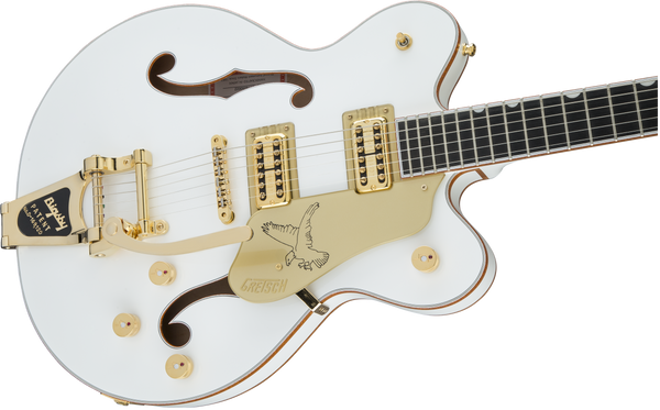 Gretsch G6636T Players Edition Falcon Center Block Double-Cut with String-Thru Bigsby Filter'Tron Pickups White