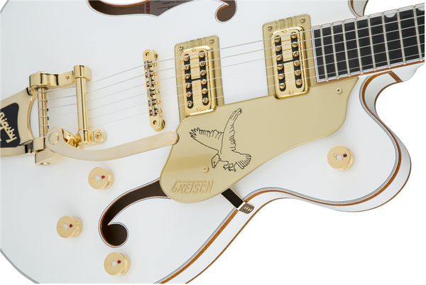 Gretsch G6636T Players Edition Falcon Center Block Double-Cut with String-Thru Bigsby Filter'Tron Pickups White
