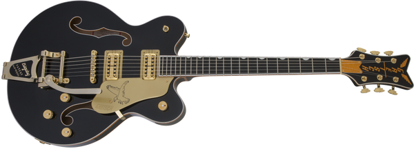 Gretsch G6636T Players Edition Falcon Center Block Double-Cut with String-Thru Bigsby Filter'Tron Pickups Black