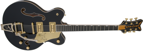Gretsch G6636T Players Edition Falcon Center Block Double-Cut with String-Thru Bigsby Filter'Tron Pickups Black