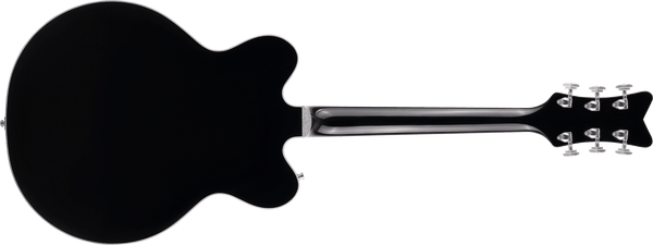 Gretsch G6636TSL Players Edition Silver Falcon Center Block Double-Cut with String-Thru Bigsby Filter’Tron Pickups Black