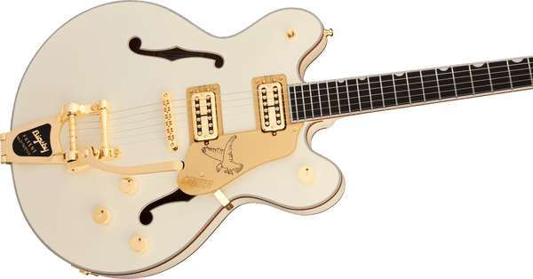 Gretsch Falcon Center Block LTD Double-Cut with String-Thru Bigsby - Vintage White - 5