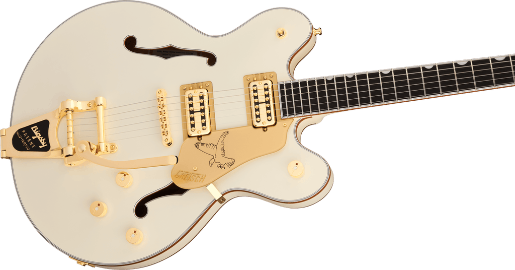 Gretsch Falcon Center Block LTD Double-Cut with String-Thru Bigsby - Vintage White - 5