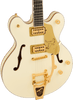 Gretsch Falcon Center Block LTD Double-Cut with String-Thru Bigsby - Vintage White - 4