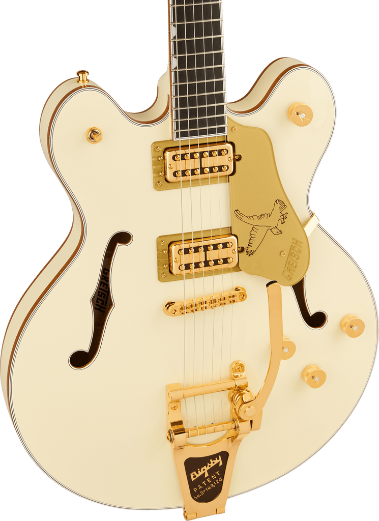 Gretsch Falcon Center Block LTD Double-Cut with String-Thru Bigsby - Vintage White - 4