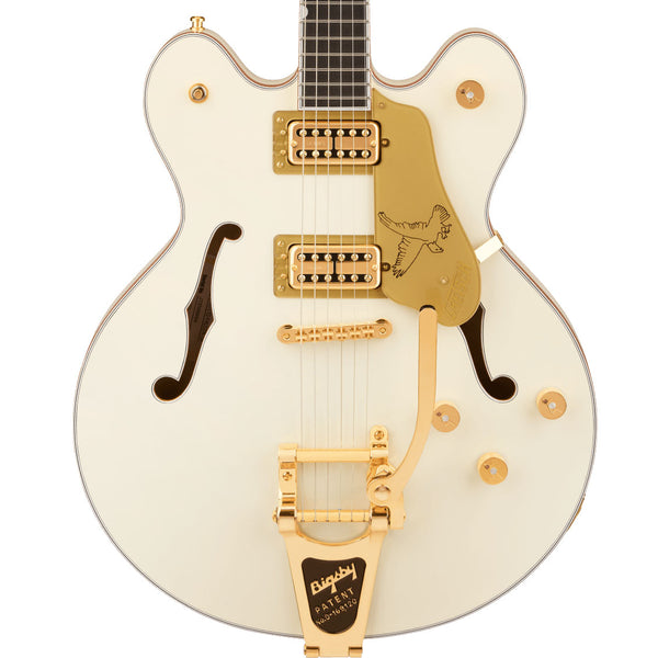Gretsch Falcon Center Block LTD Double-Cut with String-Thru Bigsby - Vintage White - 1