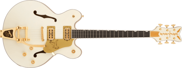 Gretsch Falcon Center Block LTD Double-Cut with String-Thru Bigsby - Vintage White - 2