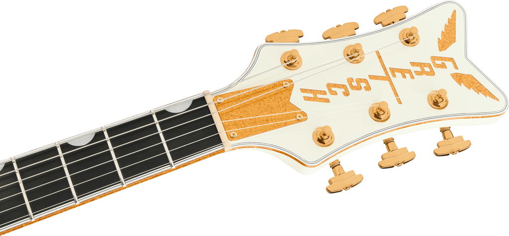Gretsch Falcon Center Block LTD Double-Cut with String-Thru Bigsby - Vintage White - 6
