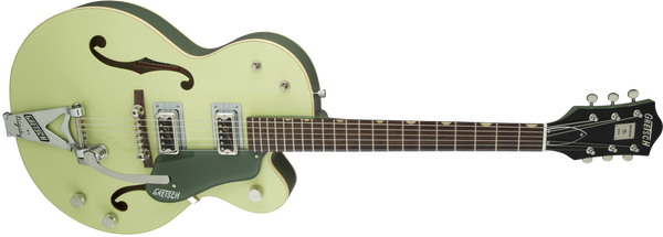 Gretsch G6118T-60 Vintage Select Edition '60 Anniversary Hollow Body with Bigsby TV Jones 2-Tone Smoke Green
