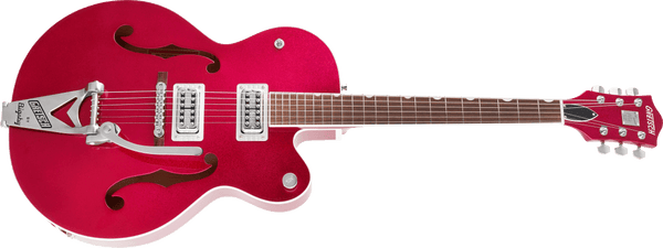 Gretsch G6120T-HR Brian Setzer Signature Hot Rod Hollow Body with Bigsby Rosewood Fingerboard Magenta Sparkle