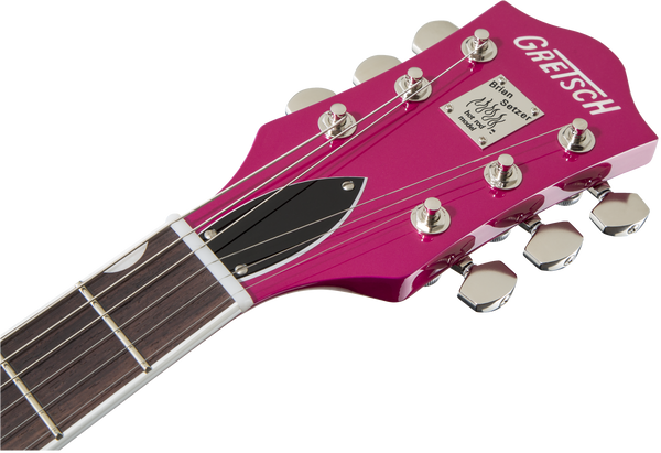 Gretsch G6120T-HR Brian Setzer Signature Hot Rod Hollow Body with Bigsby Rosewood Fingerboard Candy Magenta