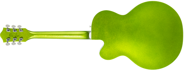 Gretsch G6120T-HR Brian Setzer Signature Hot Rod Hollow Body with Bigsby Rosewood Fingerboard Extreme Coolant Green Sparkle