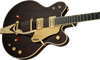 Gretsch G6122T-62 Vintage Select Edition '62 Chet Atkins Country Gentleman Hollow Body with Bigsby - Walnut Stain - Top Perspective Treble Side