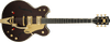 Gretsch G6122T-62 Vintage Select Edition '62 Chet Atkins Country Gentleman Hollow Body with Bigsby - Walnut Stain - Front of Guitar