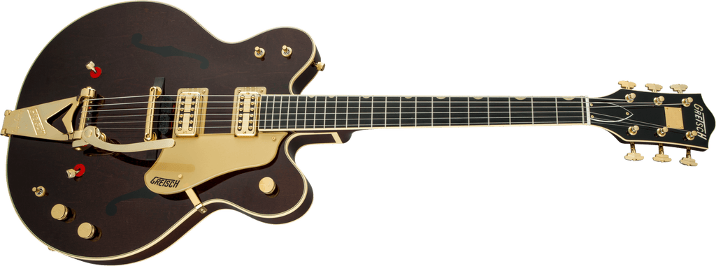 Gretsch G6122T-62 Vintage Select Edition '62 Chet Atkins Country Gentleman Hollow Body with Bigsby - Walnut Stain - Full Front Perspective