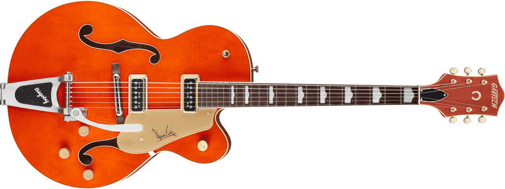 Gretsch G6120DE Duane Eddy Signature 6120 Hollow Body with Bigsby - Desert Sunrise - 1