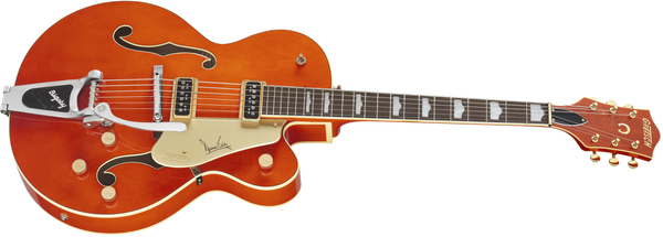 Gretsch G6120DE Duane Eddy Signature 6120 Hollow Body with Bigsby - Desert Sunrise - 2
